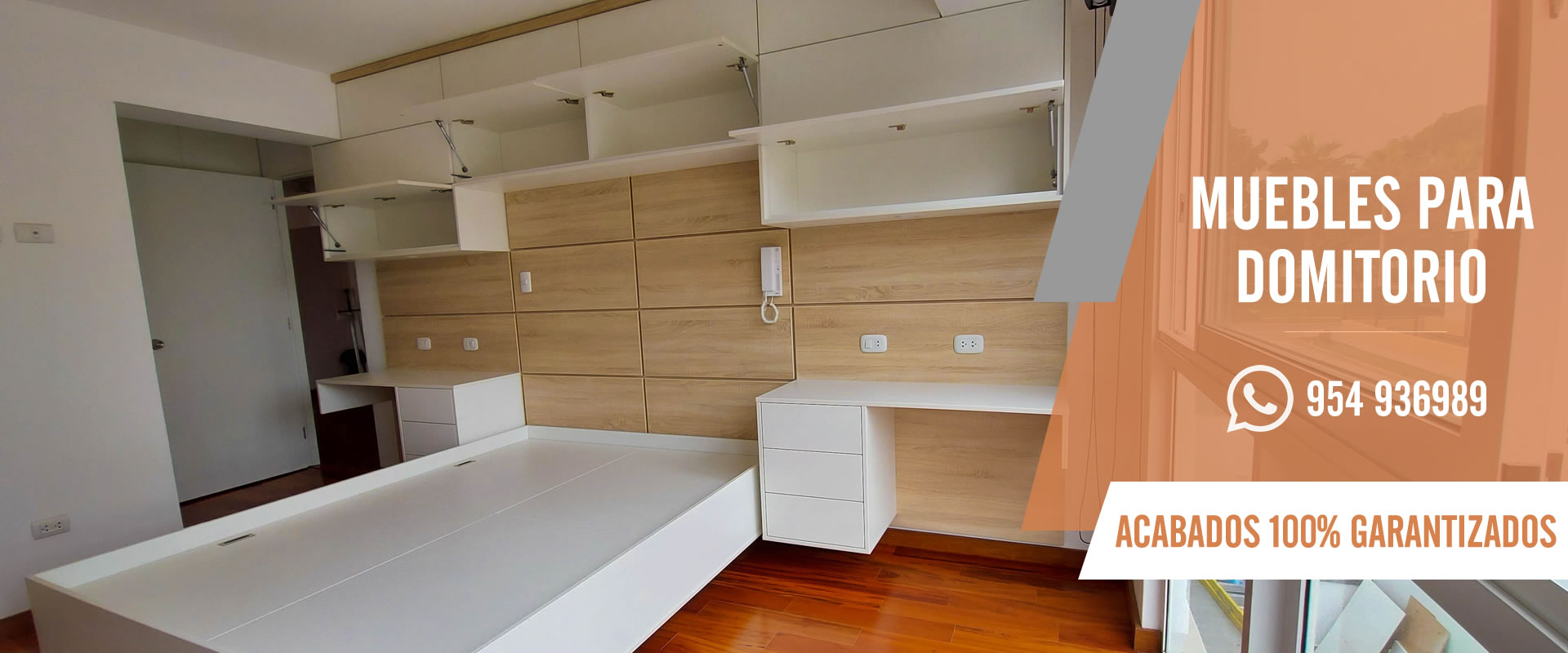 Muebles melamina para dormitorios